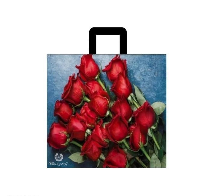 Пакет ПластикПак Троянди 40х42 см 100 шт. (2256)