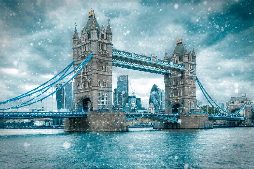 Фотообои Artside Тауэрский мост зимой (515646061)