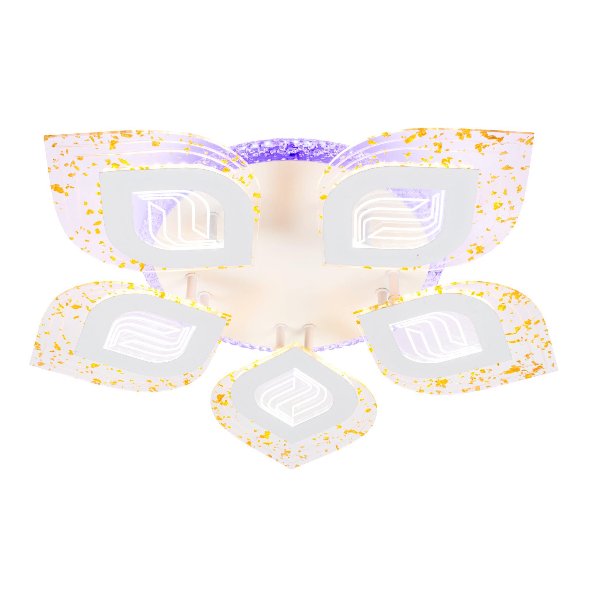 Люстра светодиодная с пультом Valeso V K29112-5+1 WT (000036409) - фото 7