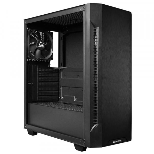 Корпус Chieftec ELOX AS-01B-OP ATX Midi-Tower Black (12273122) - фото 4