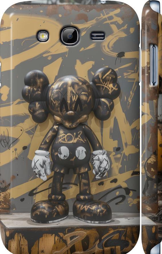 Чехол на Samsung Galaxy Grand I9082 Bronze kaws (6097m-66-42517)