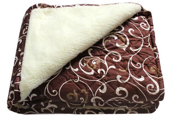 Одеяло двуспальное из овечьей шерсти Вензель (18714)