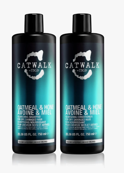 Набор для обновления волос TIGI Catwalk Oatmeal & Honey шампунь и кондиционер 2х750 мл