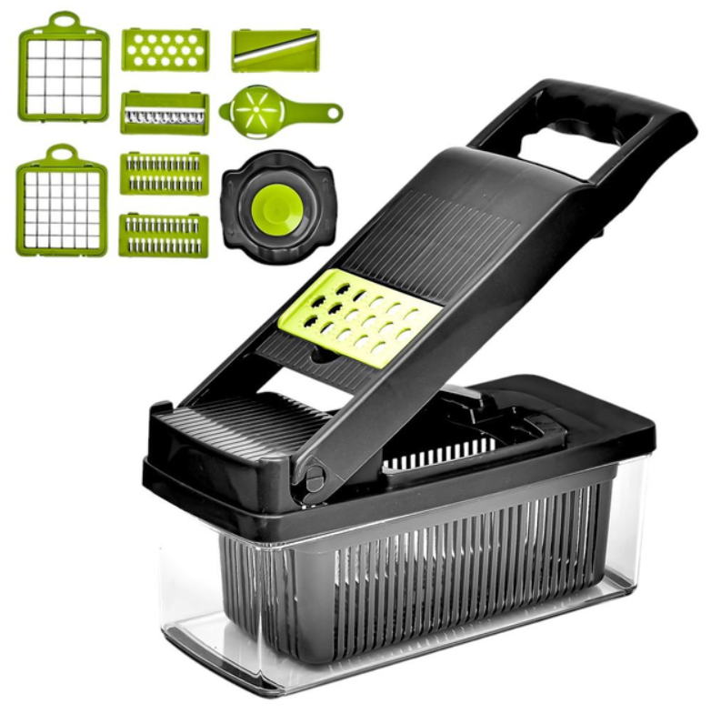 Овощерезка Nicer Dicer 25 предметов Черный (43831-_394)