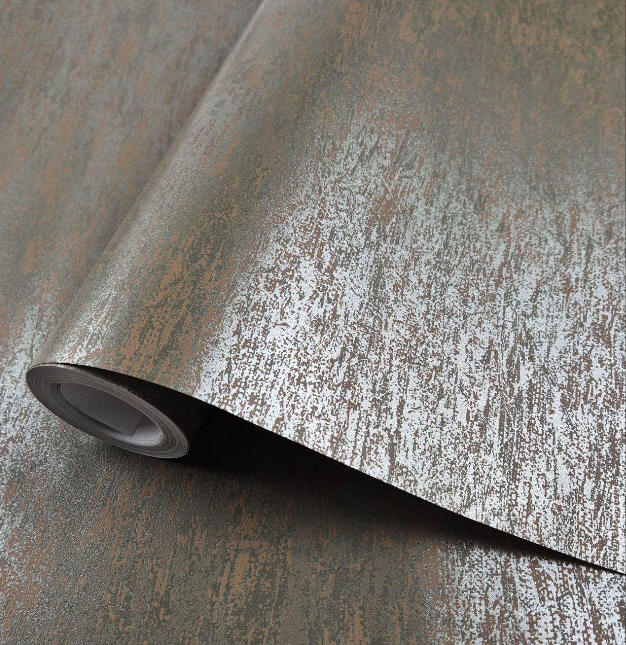 Обои флизелиновые Marburg 55735 для спальни/гостиной/кабинета 0,53x10,05 м Хаки (2785922034)