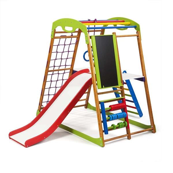 Детский спортивный комплекс для дома SportBaby BabyWood Plus 3 (ASportBaby131)