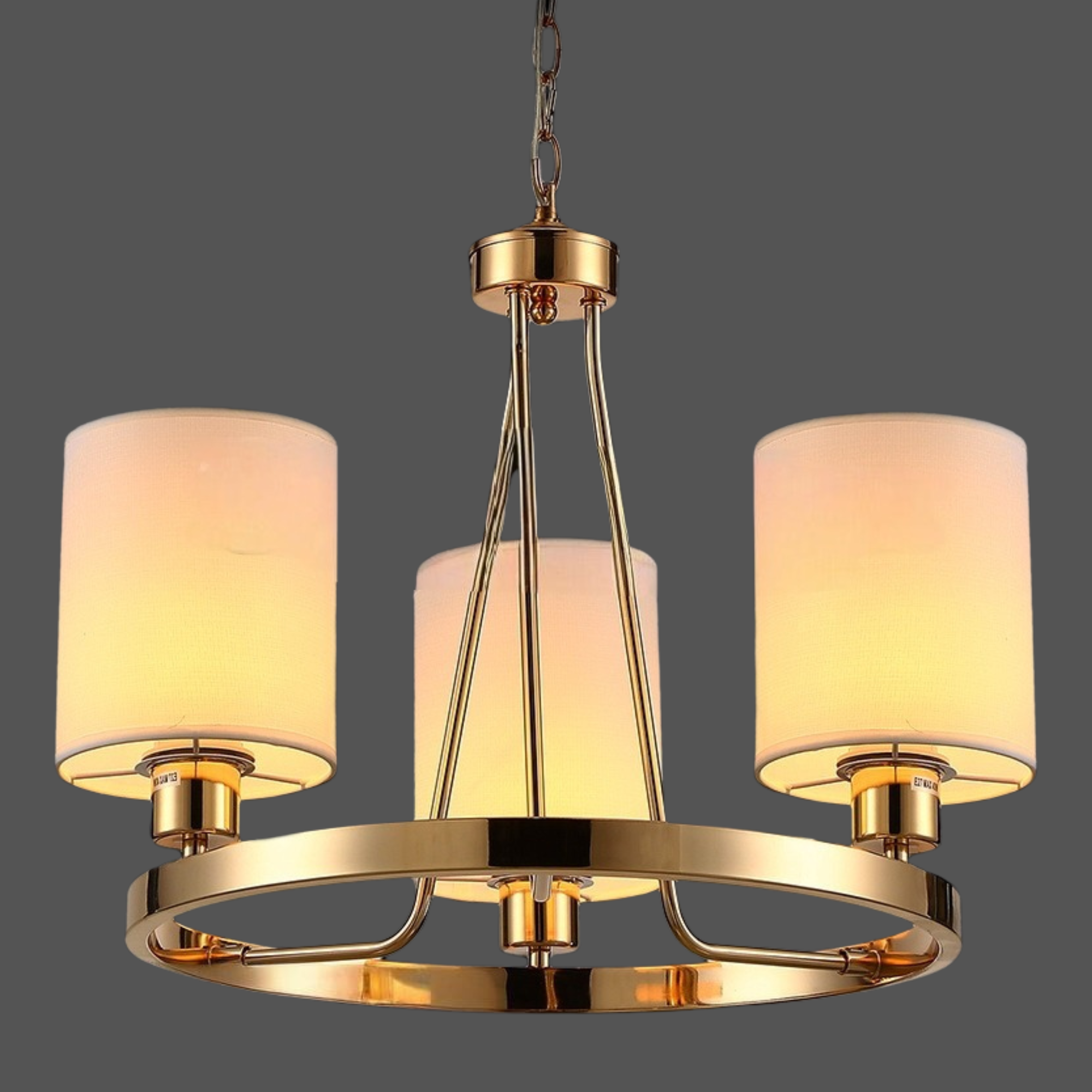 Люстра классическая подвесная Valeso V03-3 Золотой