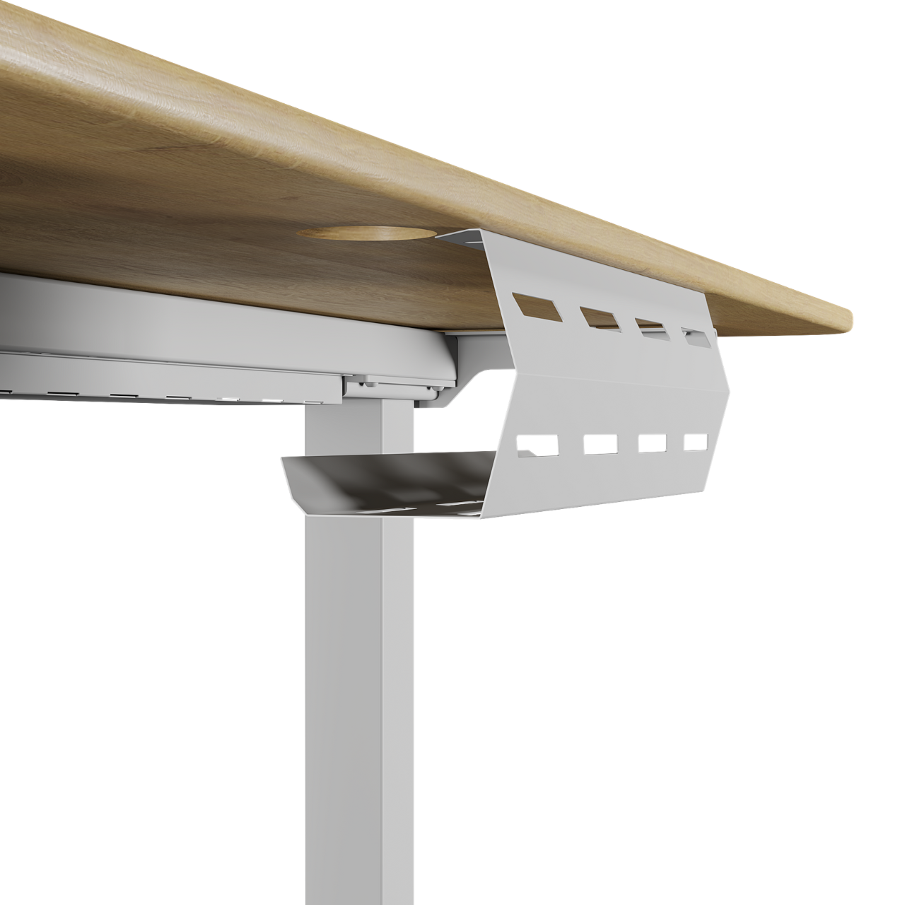 Органайзер для кабелей TEHNOTABLE Compact для компьютерного стола Белый (045-03-02) Органайзер для кабелей TEHNOTABLE Compact для компьютерного стола Белый (045-03-02)