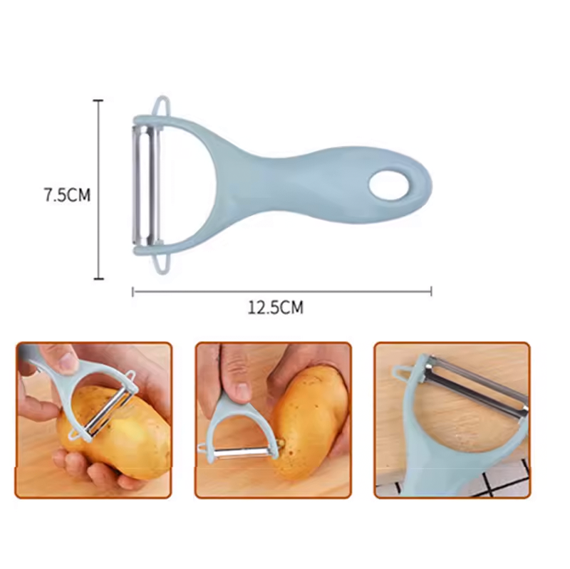 Овочечистка для овочів і фруктів Kayfovo VPeel-1 Green (29316) - фото 10 Овочечистка для овочів і фруктів Kayfovo VPeel-1 Green (29316) - фото 10