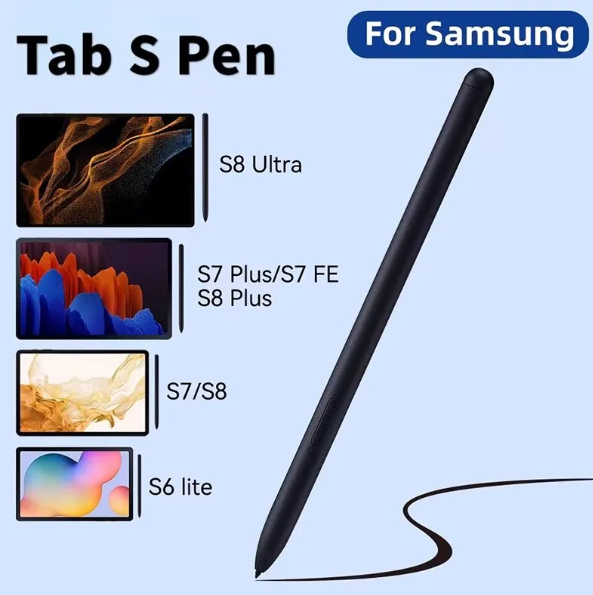 Стилус для планшета Samsung Galaxy Tab S7/S7+/S8/S7 FE/S6 Lite/Touch Pen/Stylus S Pen для малювання - фото 3
