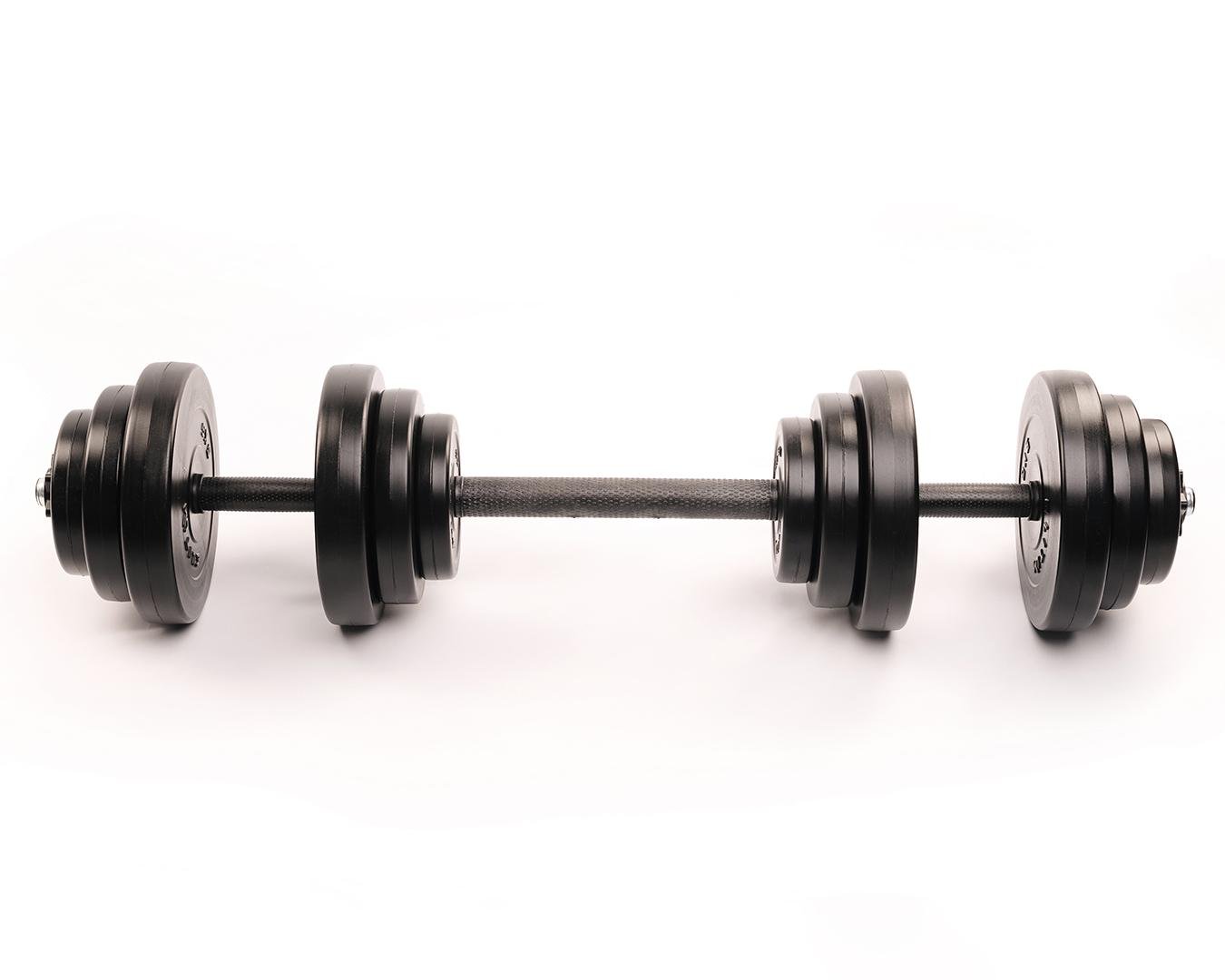 Набір гантелі-штанга Elitum Titan 39 кг з перехідником (4625) - фото 2 Набір гантелі-штанга Elitum Titan 39 кг з перехідником (4625) - фото 2