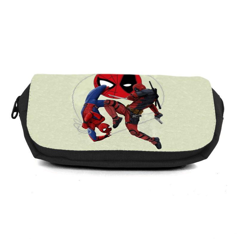 Пенал школьный Паук Spiderman-035 Черный (1560354566)