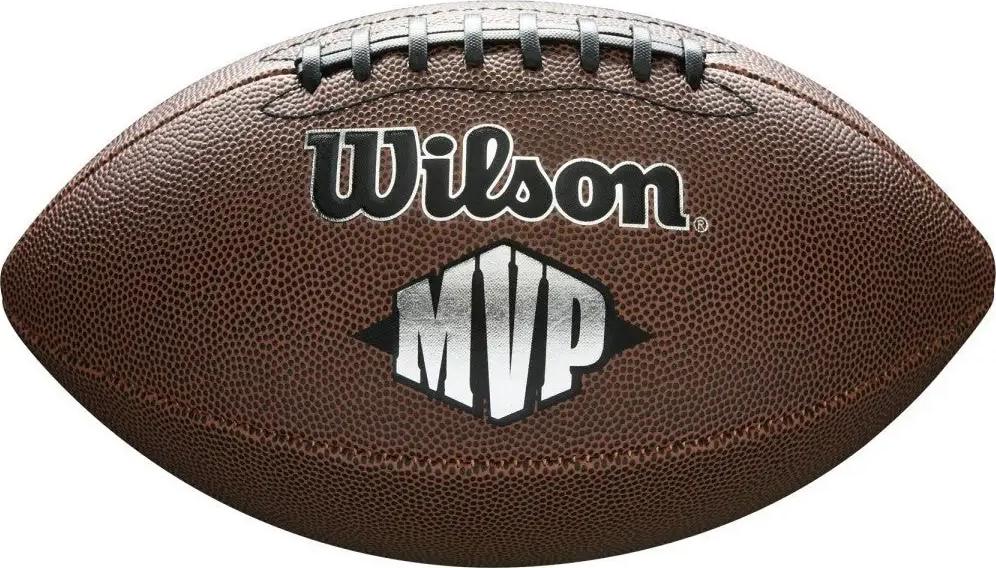 Мяч для американского футбола Wilson MVP OFFICIAL FOOTBALL р. 9 Коричневый (WTF1411XB)