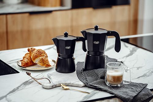 Кофеварка гейзерная Adler AD 4420 max 520 мл Black (3326ecf7) - фото 9