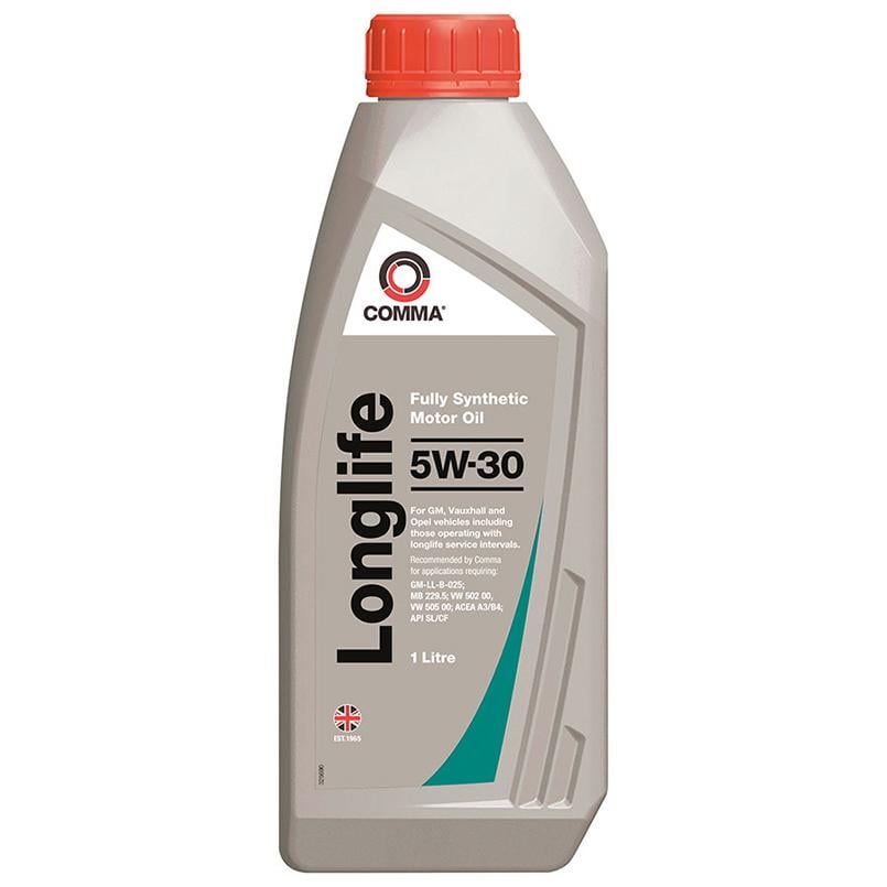 Моторне масло COMMA LONG LIFE 5W-30 1 л (GML1L)
