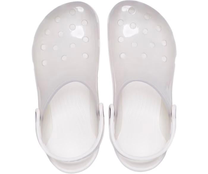 Сабо Crocs Classic Translucent Clog нар. M12/EUR 46-47 White (7159140) - фото 2