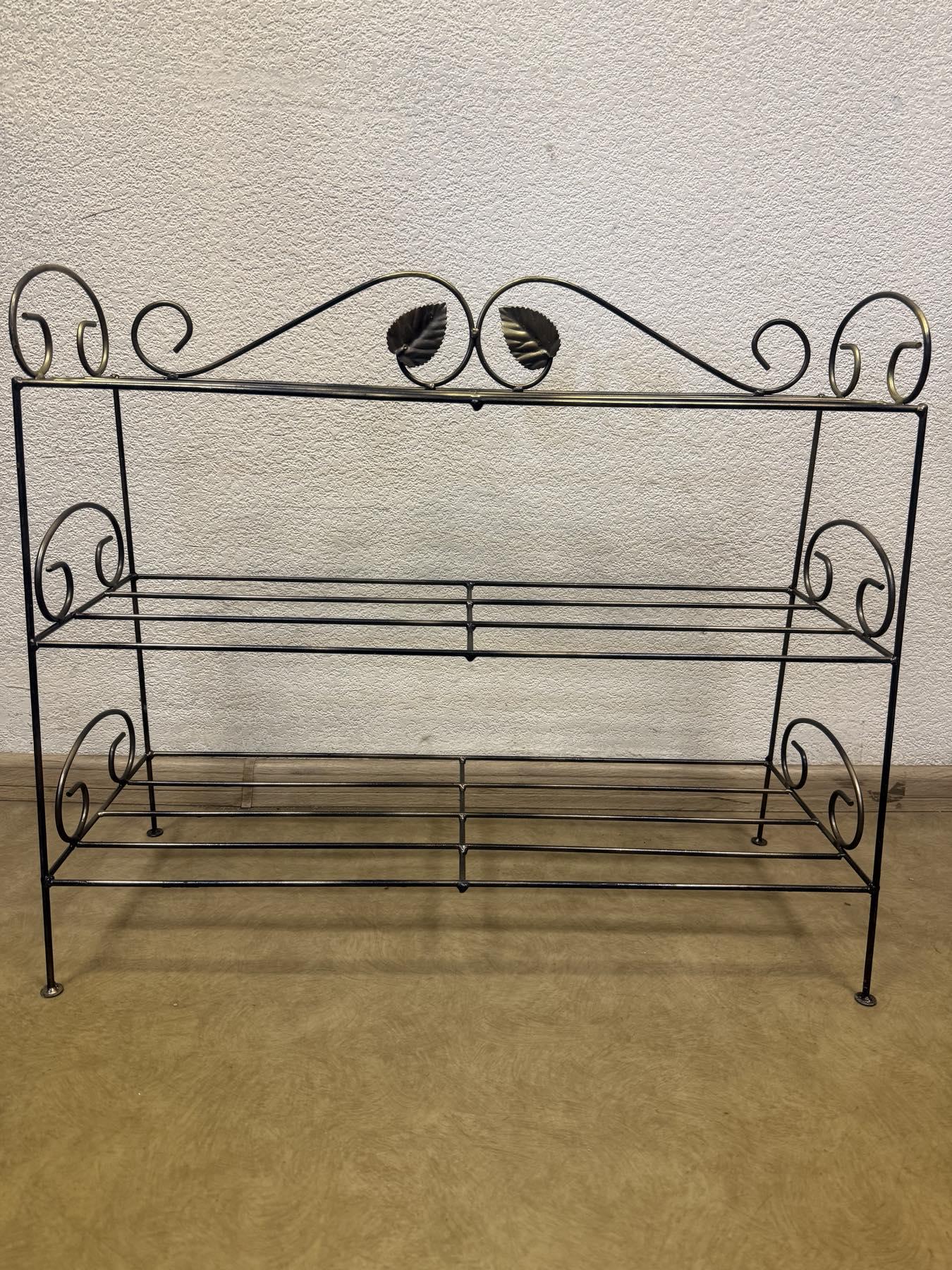 Подставка для обуви Athens кованая 3 яруса 62х60х28 см (4153407) - фото 5