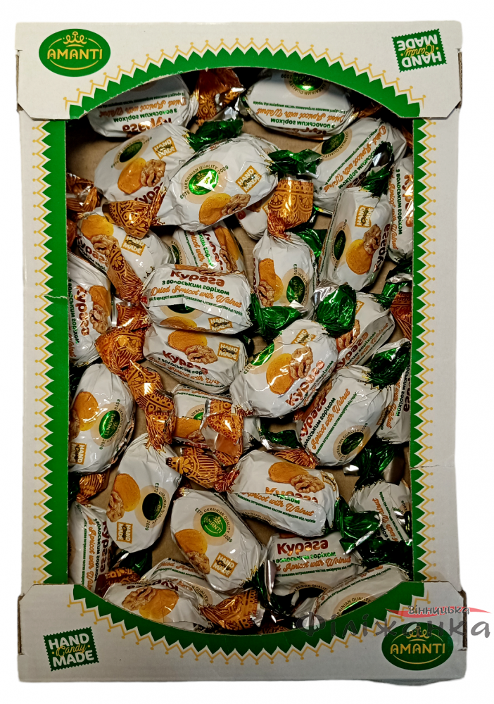 Конфеты Amanti Курага с грецким орехом 1 кг (54945)