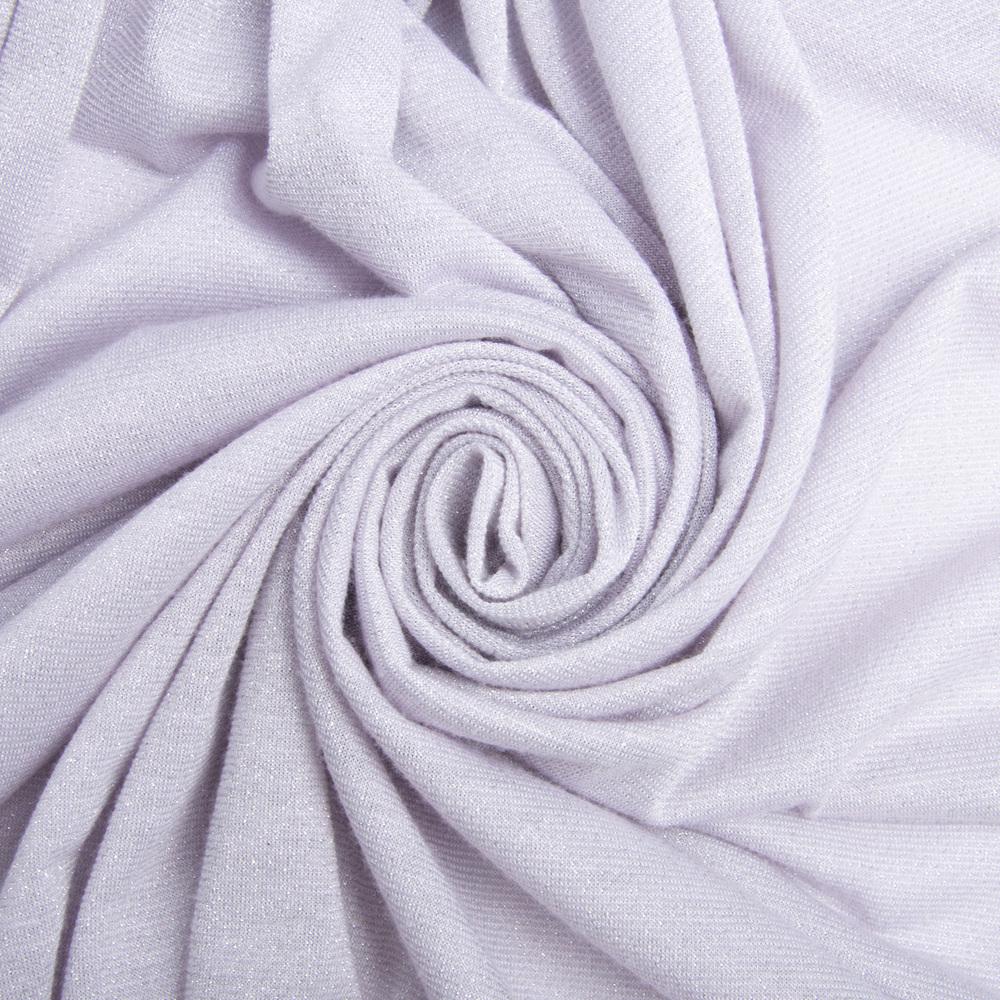 Тканина трикотаж Люрекс Ліловий (23390)