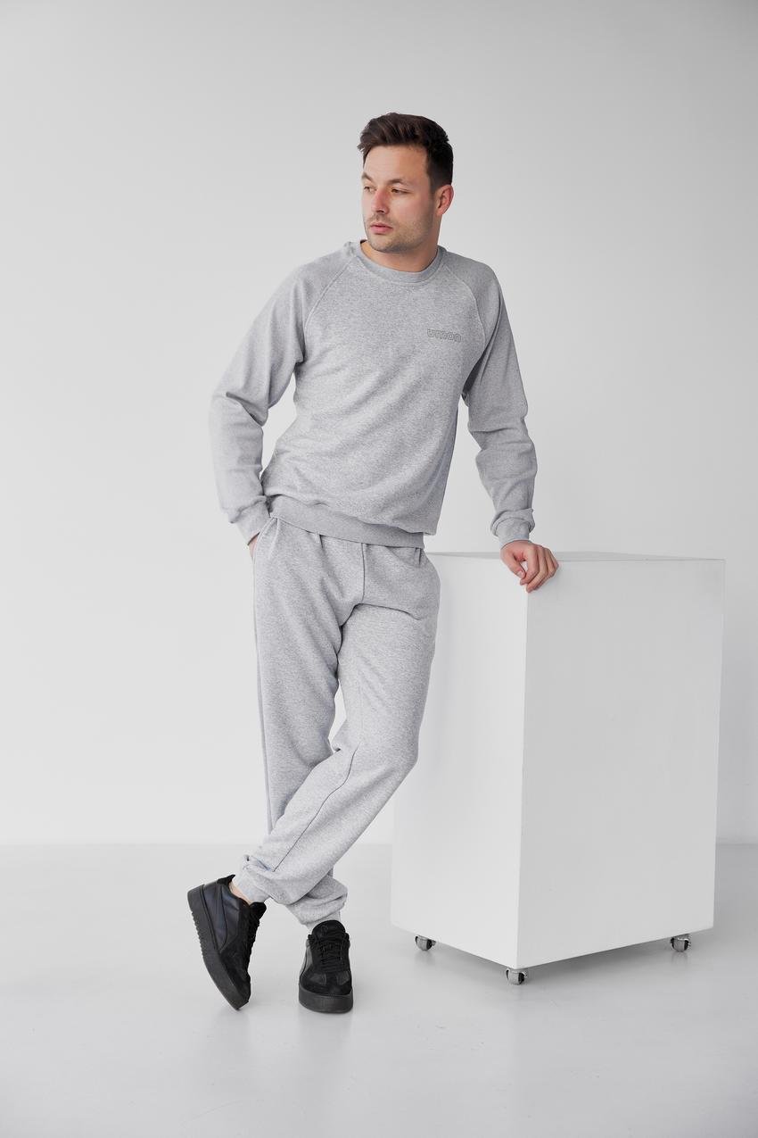 Костюм спортивный мужской Umon М81.3 3-нить XL Меланж (697-1-63)