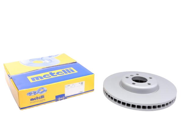 Диск тормозной передний METELLI BMW 5 F10/F11/6 F12/F13/7 F01-F04 10-R с вентилируемым покрытием 348x36 мм (23-1328C METELLI)
