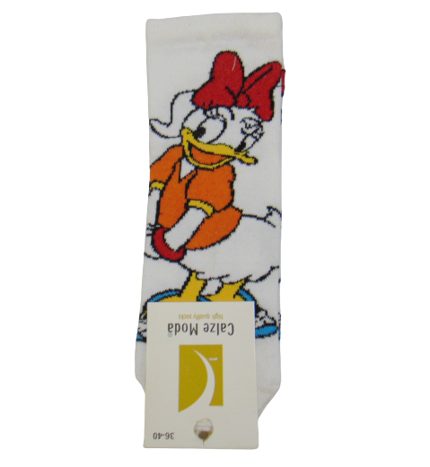 Носки с мультяшками Calze Moda р. 36-40 Белый (2123848796)