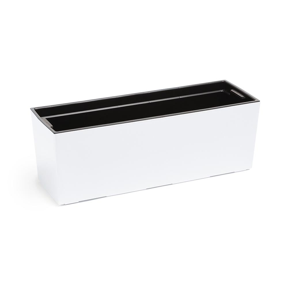 Горщик для квітів Lamela Begonia глянець 56 см Білий (LA556-05) - фото 1 Горщик для квітів Lamela Begonia глянець 56 см Білий (LA556-05) - фото 1