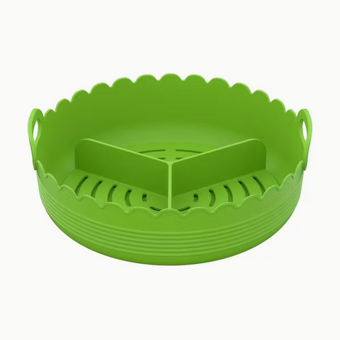 Форма силіконова Sam-330-G для аерофрітюрниці з роздільною вставкою Зелений Форма силіконова Sam-330-G для аерофрітюрниці з роздільною вставкою Зелений