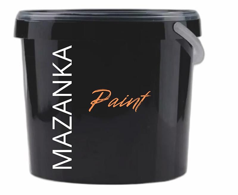 Краска латексная матовая MAZANKA Paint 1 л