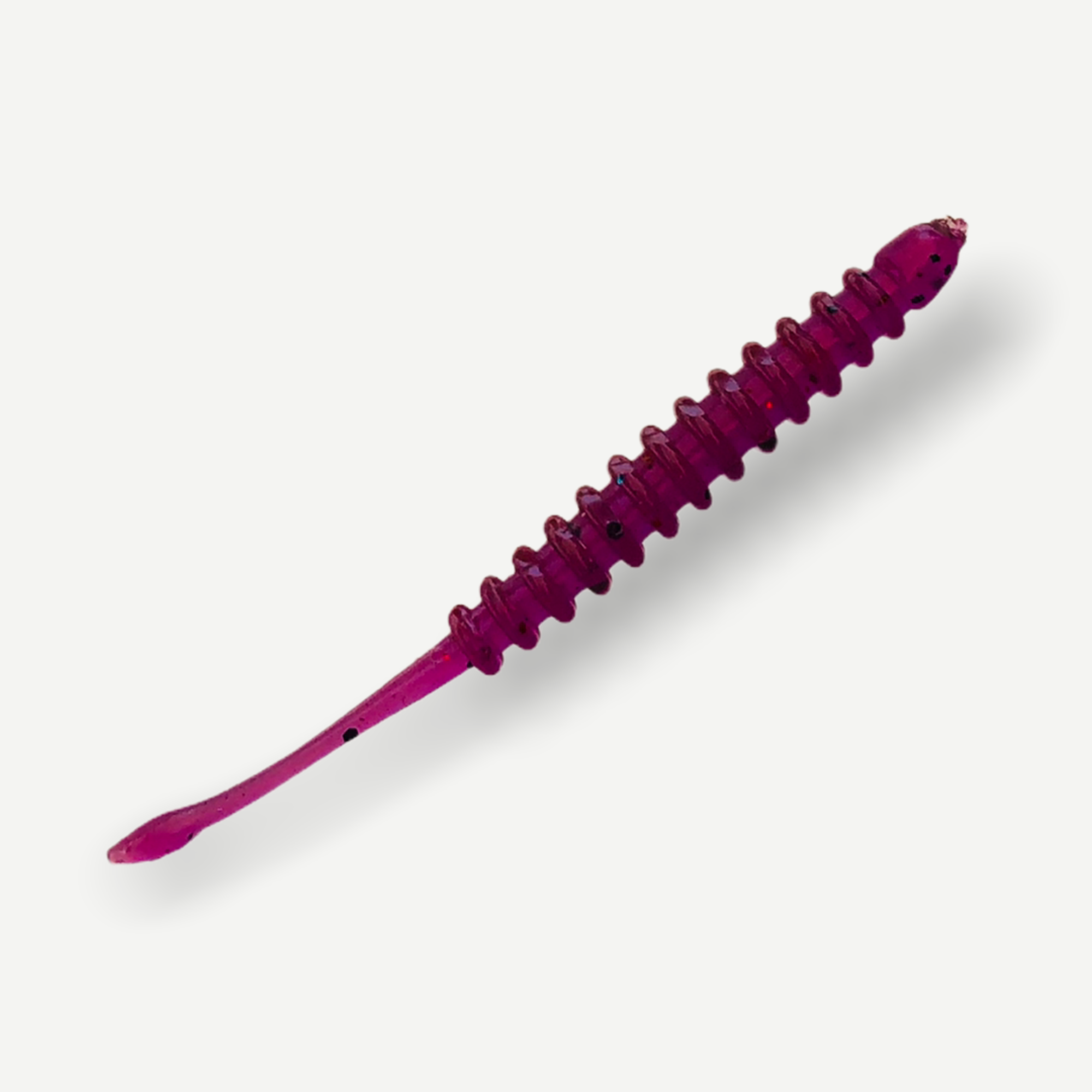 Силиконовая приманка Big Baits Ribbed Worm речная серия 1,8" # 112 Swamp Lox (1004112) - фото 3 Силиконовая приманка Big Baits Ribbed Worm речная серия 1,8" # 112 Swamp Lox (1004112) - фото 3