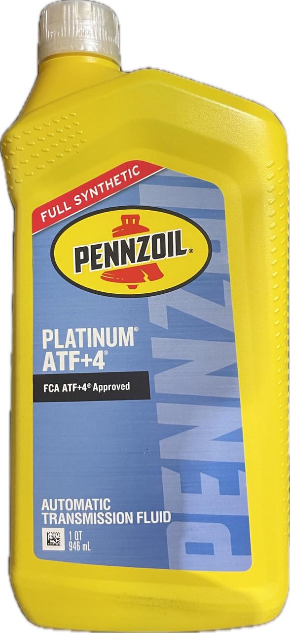 Масло АКПП Pennzoil Platinum ATF+4 0,946 л (550042074) Масло АКПП Pennzoil Platinum ATF+4 0,946 л (550042074)