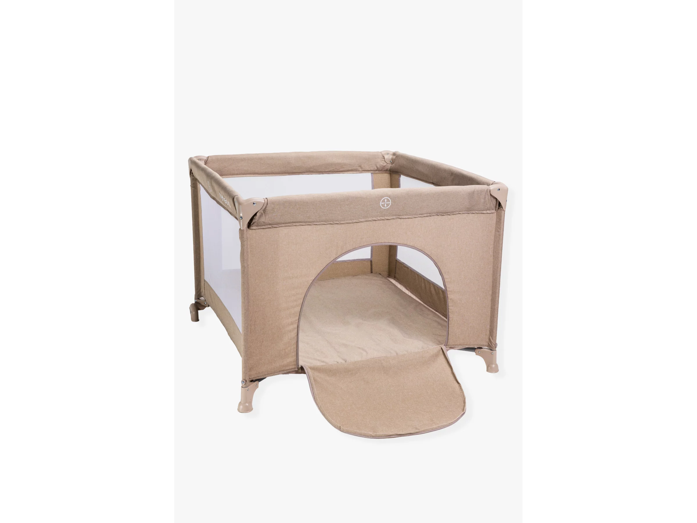 Манеж дитячий квадратний Velano Cubo Beige (35320646)