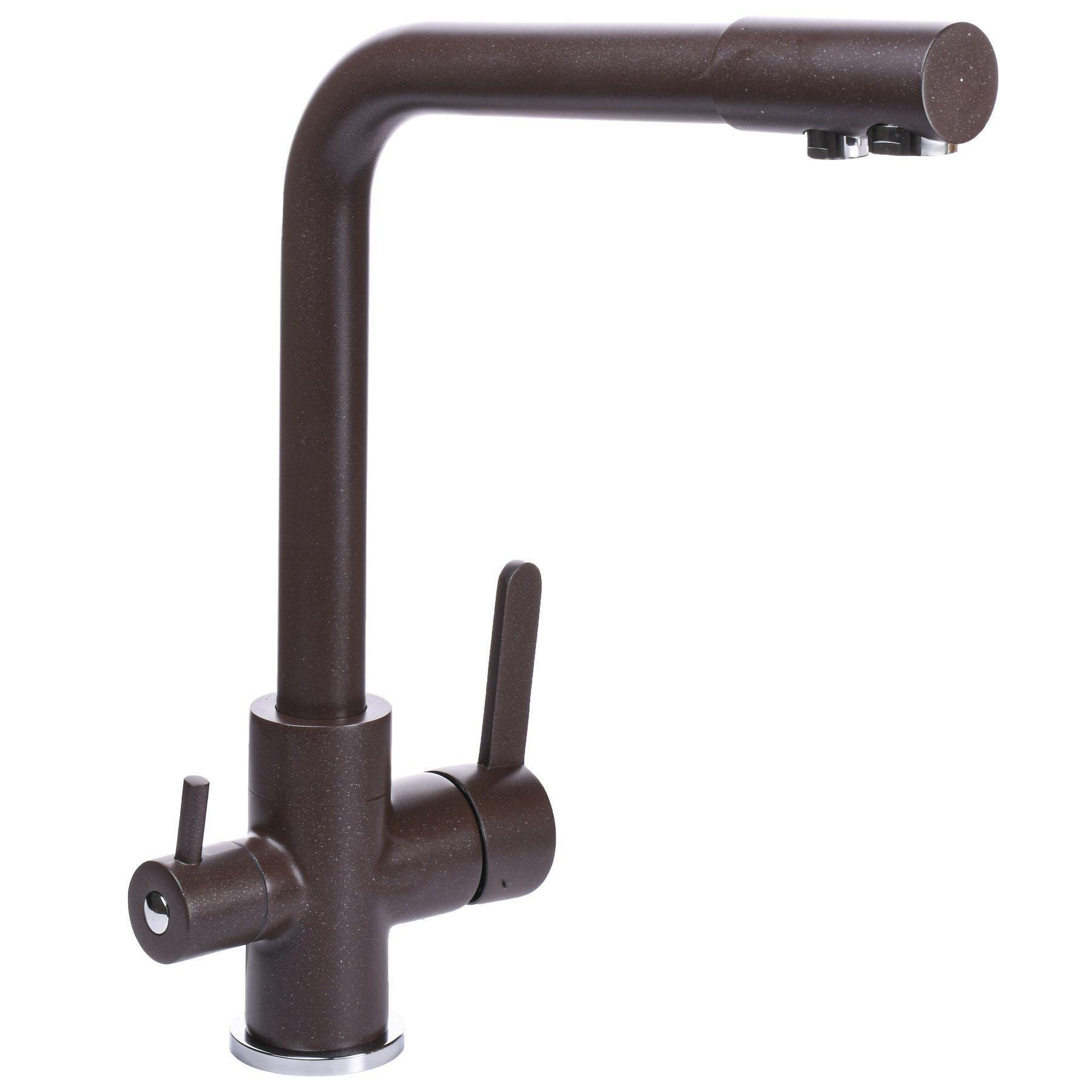 Змішувач для кухні під осмос Globus Lux Lazer GLLR-0444-6-Marone (0216) Змішувач для кухні під осмос Globus Lux Lazer GLLR-0444-6-Marone (0216)