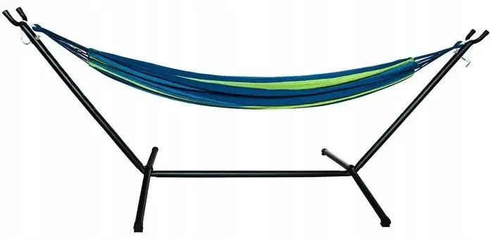 Гамак садовий двомісний Gardlov з каркасом і чохлом 200х150 см (10198) - фото 3 Гамак садовий двомісний Gardlov з каркасом і чохлом 200х150 см (10198) - фото 3