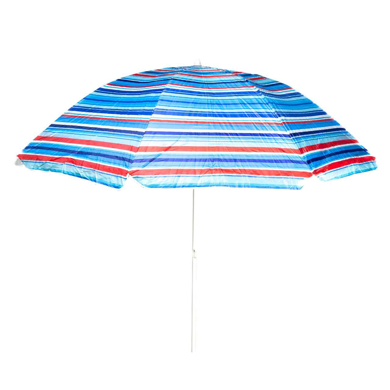 Пляжный зонтик Best-11 Полоски №2 Anti-UV с наклоном 1,8 м Разноцветный (23098859)