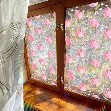 пленка с тюльпанами 45х110 см 2 шт. (C01668) - фото 8 пленка с тюльпанами 45х110 см 2 шт. (C01668) - фото 8