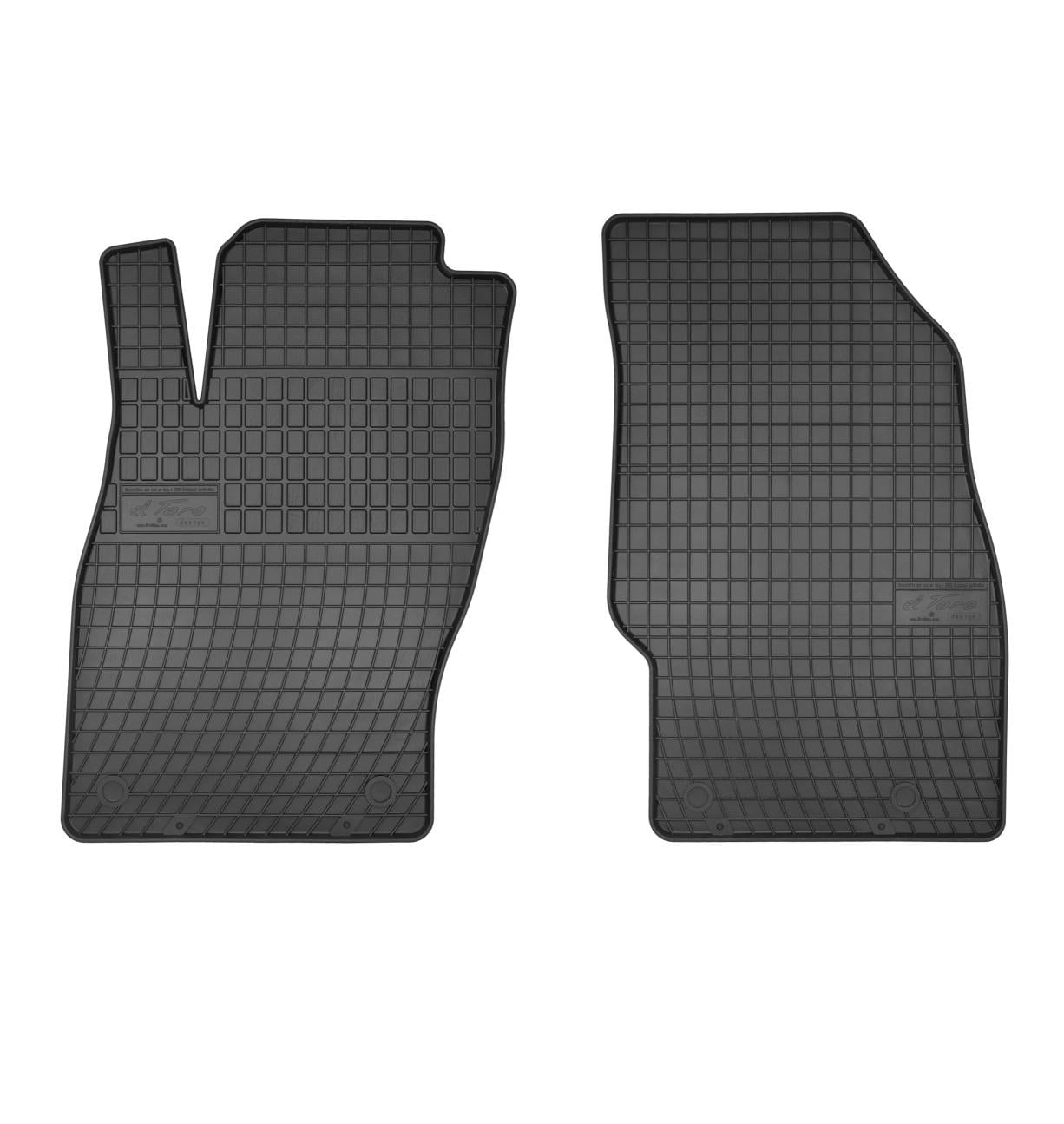 Коврики Frogum Opel Corsa D від 2006-2014 передні 2 місця в салон гумові (0692P)