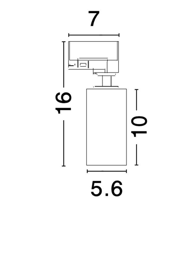 Прожектор трековый Nova Luce Paris (9011852) - фото 7