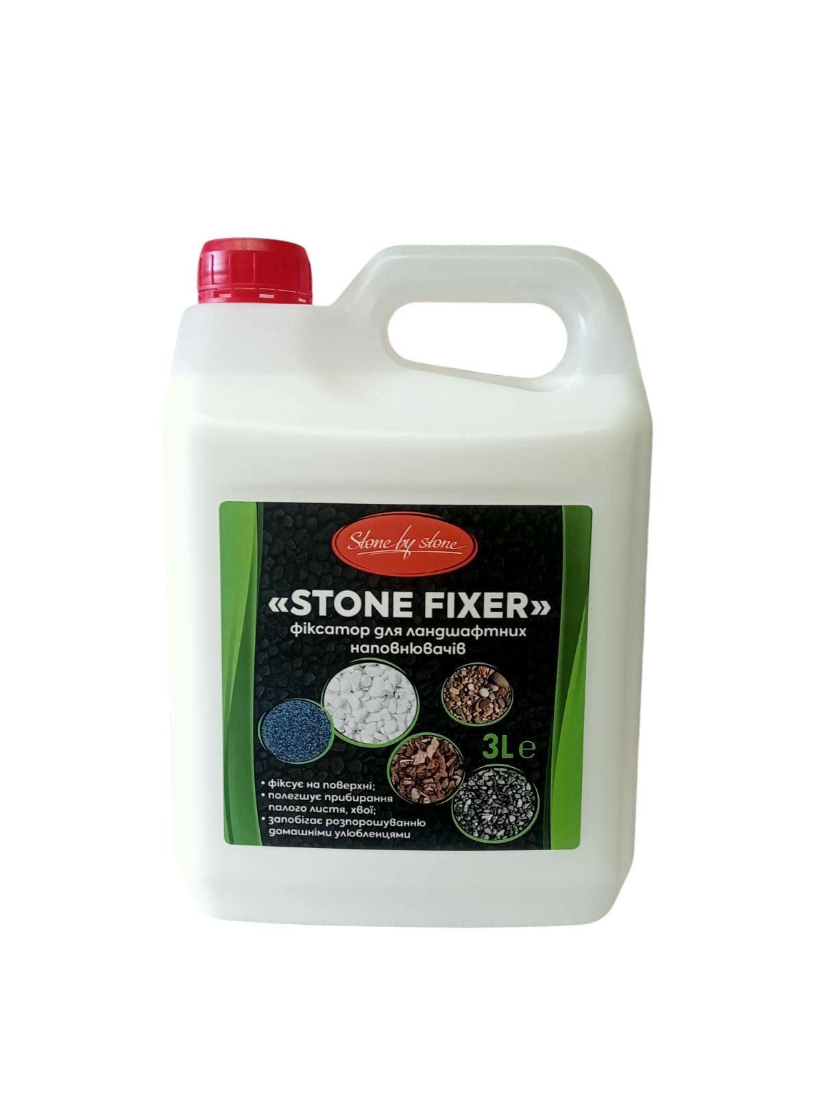 Клей-фіксатор Stone by stone для ландшафтних наповнювачів 3 л (27392587) Клей-фіксатор Stone by stone для ландшафтних наповнювачів 3 л (27392587)