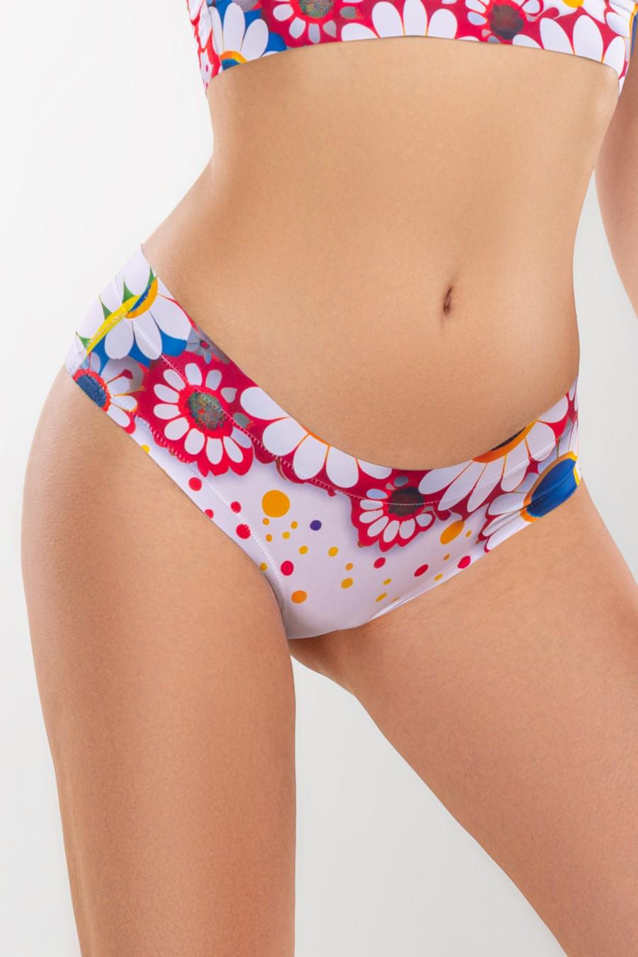 Трусики женские Mememe слип с ярким принтом S Разноцветный (83389-59347-80)