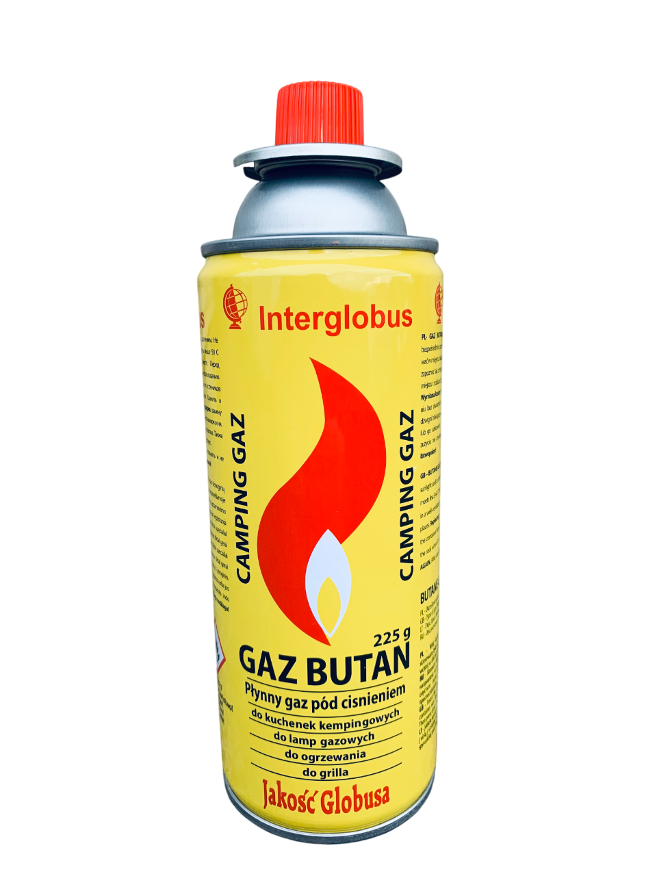 Балон газовий бутан Interglobus 225 г Балон газовий бутан Interglobus 225 г