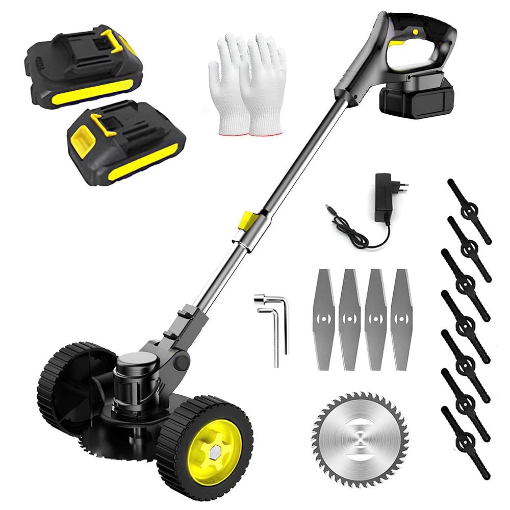 Триммер для травы с колесами аккумуляторный 2 АКБ 24V и набором насадок 12 шт. (29164429) Триммер для травы с колесами аккумуляторный 2 АКБ 24V и набором насадок 12 шт. (29164429)