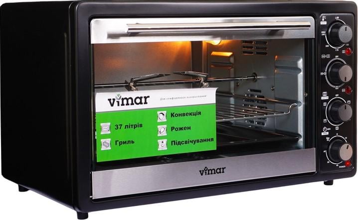 Електрична піч Vimar VEO-3722B 37 л 1600 Вт (27675481)