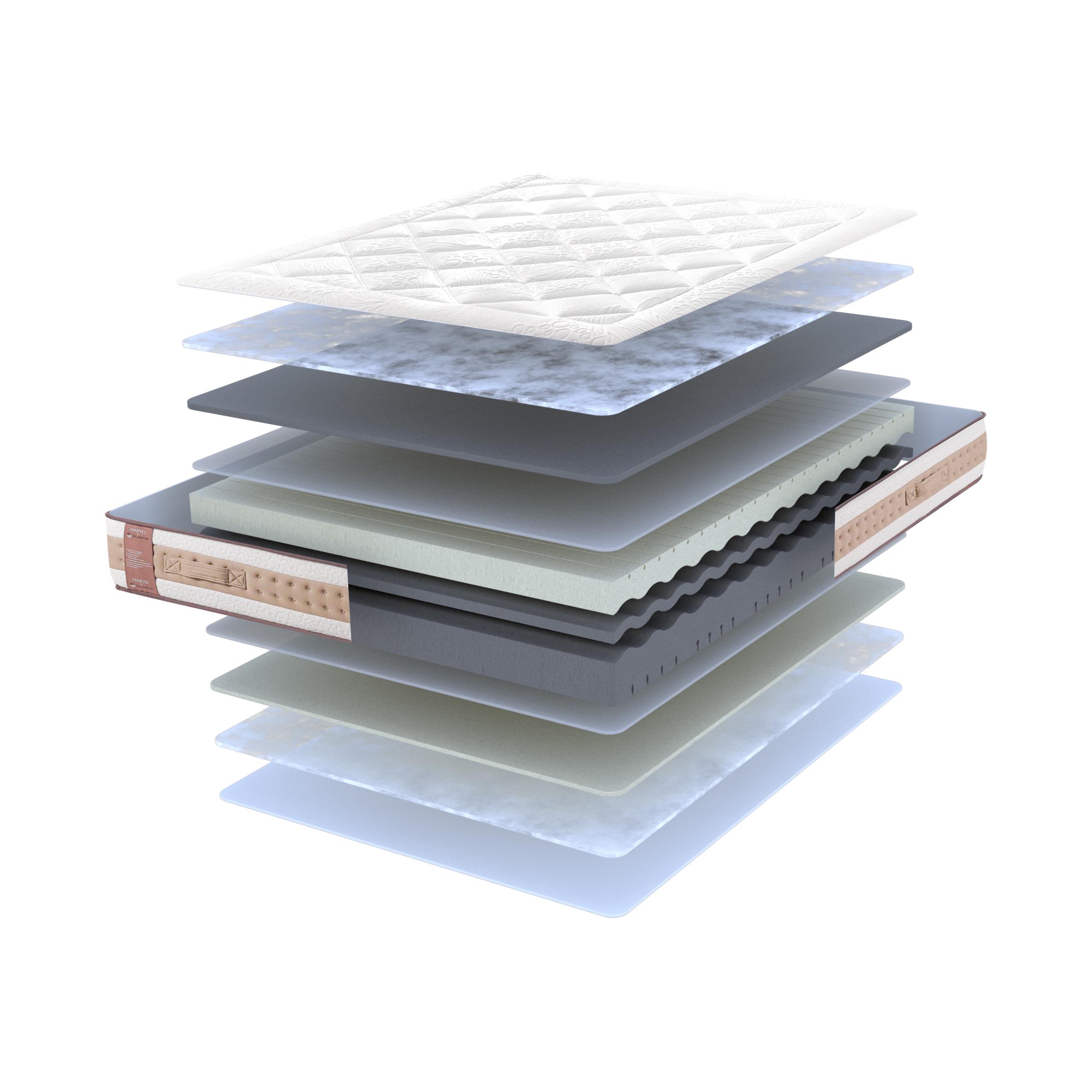 Матрас ортопедический беспружинный OLIMPIA Marvel 200х200 см (Marvel200) - фото 7 Матрас ортопедический беспружинный OLIMPIA Marvel 200х200 см (Marvel200) - фото 7