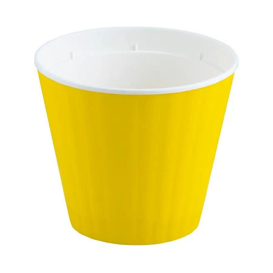 Горщик Ібіс 15,7х13 см Жовтий (4823044300846)