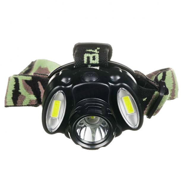 Налобный фонарь аккумуляторный X-Balog BL-C936 Камуфляж (1009088-Black)