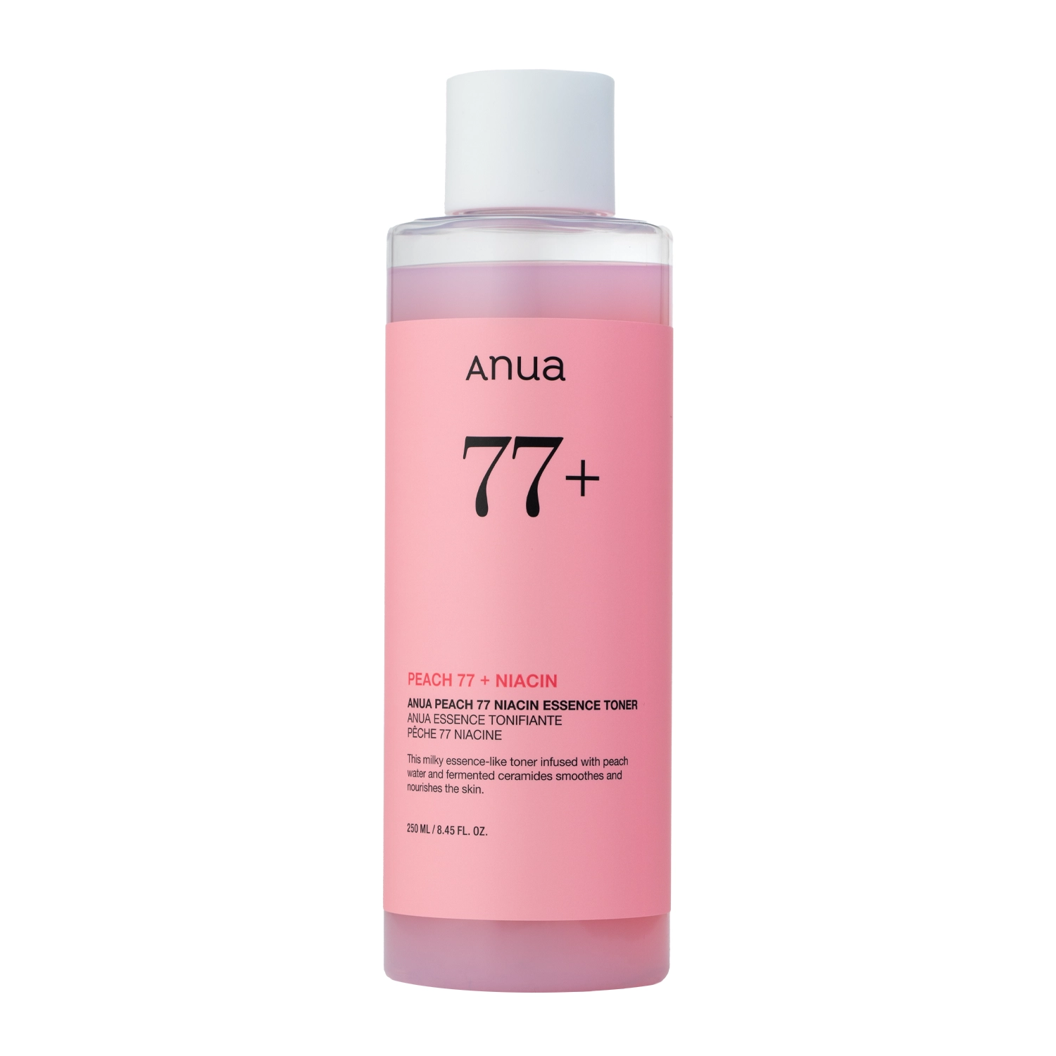Тонер для лица ANUA Peach 77% Niacin Essence 250 мл (8809640734557)