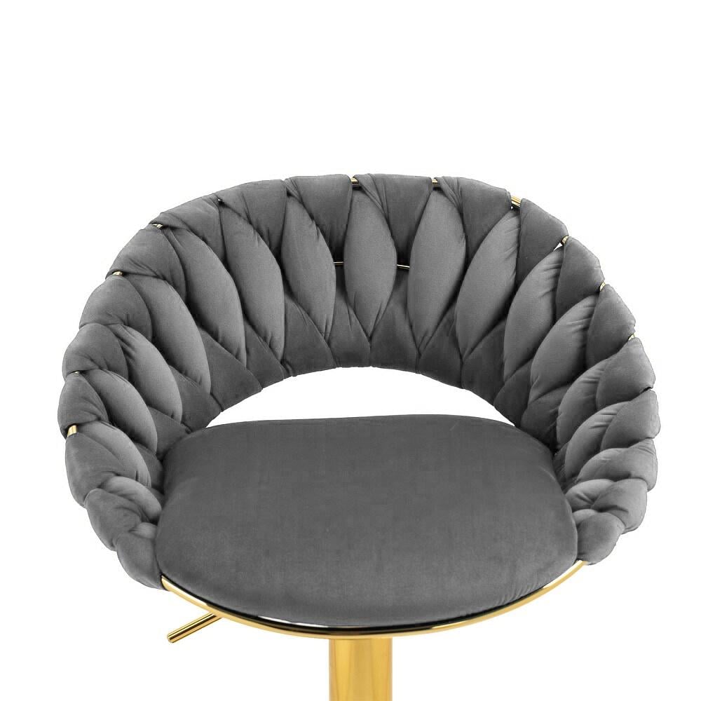 Барний стілець JS Farvizo Сірий (24311427) - фото 6