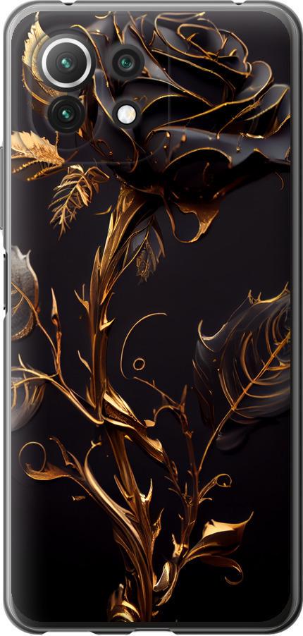 Чехол на Xiaomi Mi 11 Lite Роза 3 (5552t-2281-42517)