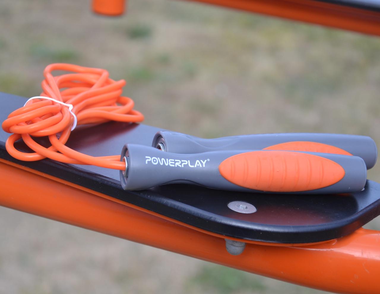 Скакалка PowerPlay 4204 Classic Jump Rope 2,7 м Оранжевый (A-011767) - фото 5 Скакалка PowerPlay 4204 Classic Jump Rope 2,7 м Оранжевый (A-011767) - фото 5